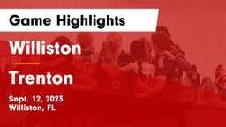 Williston  vs Trenton Game Highlights - Sept. 12, 2023