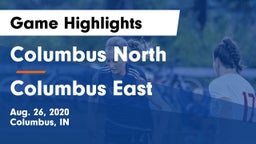 Columbus North  vs Columbus East  Game Highlights - Aug. 26, 2020