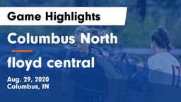 Columbus North  vs floyd central Game Highlights - Aug. 29, 2020