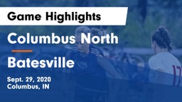 Columbus North  vs Batesville  Game Highlights - Sept. 29, 2020