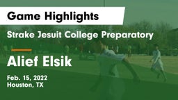 Strake Jesuit College Preparatory vs Alief Elsik  Game Highlights - Feb. 15, 2022