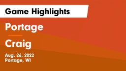 Portage  vs Craig  Game Highlights - Aug. 26, 2022