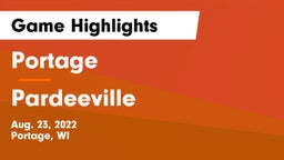 Portage  vs Pardeeville  Game Highlights - Aug. 23, 2022
