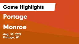 Portage  vs Monroe  Game Highlights - Aug. 30, 2022