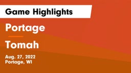Portage  vs Tomah  Game Highlights - Aug. 27, 2022