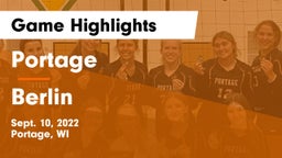 Portage  vs Berlin  Game Highlights - Sept. 10, 2022