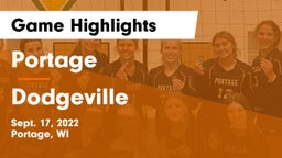 Portage  vs Dodgeville  Game Highlights - Sept. 17, 2022