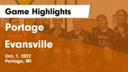 Portage  vs Evansville  Game Highlights - Oct. 1, 2022
