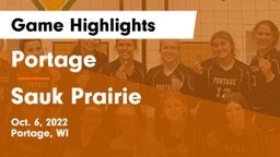 Portage  vs Sauk Prairie  Game Highlights - Oct. 6, 2022