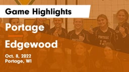 Portage  vs Edgewood  Game Highlights - Oct. 8, 2022