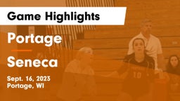 Portage  vs Seneca  Game Highlights - Sept. 16, 2023
