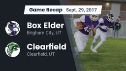 Recap: Box Elder  vs. Clearfield  2017