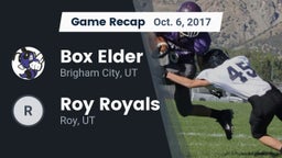 Recap: Box Elder  vs. Roy Royals 2017