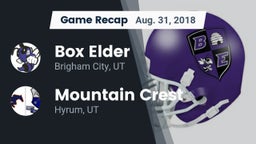 Recap: Box Elder  vs. Mountain Crest  2018