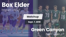 Matchup: Box Elder High vs. Green Canyon  2018