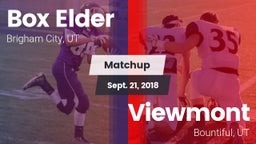 Matchup: Box Elder High vs. Viewmont  2018