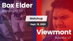 Matchup: Box Elder High vs. Viewmont  2020