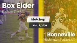 Matchup: Box Elder High vs. Bonneville  2020