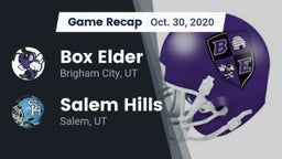 Recap: Box Elder  vs. Salem Hills  2020