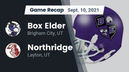 Recap: Box Elder  vs. Northridge  2021