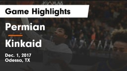 Permian  vs Kinkaid  Game Highlights - Dec. 1, 2017