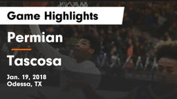 Permian  vs Tascosa  Game Highlights - Jan. 19, 2018