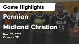 Permian  vs Midland Christian  Game Highlights - Nov. 20, 2023