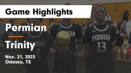 Permian  vs Trinity  Game Highlights - Nov. 21, 2023