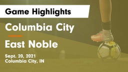 Columbia City  vs East Noble  Game Highlights - Sept. 20, 2021