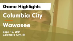 Columbia City  vs Wawasee Game Highlights - Sept. 15, 2021