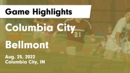 Columbia City  vs Bellmont  Game Highlights - Aug. 25, 2022