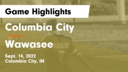 Columbia City  vs Wawasee Game Highlights - Sept. 14, 2022