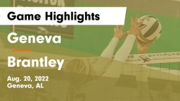 Geneva  vs Brantley Game Highlights - Aug. 20, 2022