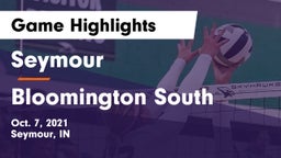 Seymour  vs Bloomington South  Game Highlights - Oct. 7, 2021