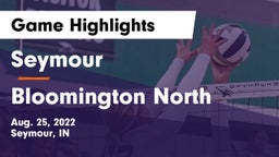 Seymour  vs Bloomington North  Game Highlights - Aug. 25, 2022