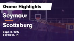 Seymour  vs Scottsburg  Game Highlights - Sept. 8, 2022