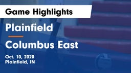 Plainfield  vs Columbus East  Game Highlights - Oct. 10, 2020