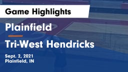 Plainfield  vs Tri-West Hendricks  Game Highlights - Sept. 2, 2021
