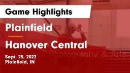 Plainfield  vs Hanover Central  Game Highlights - Sept. 25, 2022
