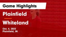 Plainfield  vs Whiteland  Game Highlights - Oct. 4, 2022