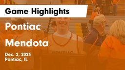 Pontiac  vs Mendota Game Highlights - Dec. 2, 2023