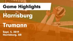 Harrisburg  vs Trumann Game Highlights - Sept. 5, 2019