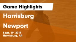 Harrisburg  vs Newport  Game Highlights - Sept. 19, 2019