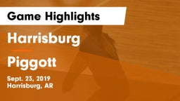 Harrisburg  vs Piggott  Game Highlights - Sept. 23, 2019