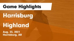 Harrisburg  vs Highland  Game Highlights - Aug. 23, 2021