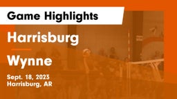 Harrisburg  vs Wynne  Game Highlights - Sept. 18, 2023