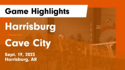 Harrisburg  vs Cave City  Game Highlights - Sept. 19, 2023