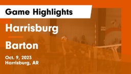 Harrisburg  vs Barton Game Highlights - Oct. 9, 2023