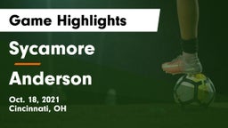 Sycamore  vs Anderson  Game Highlights - Oct. 18, 2021