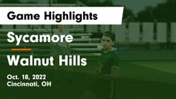 Sycamore  vs Walnut Hills  Game Highlights - Oct. 18, 2022